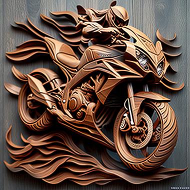 3D модель Suzuki GSX S1000S Katana (STL)